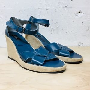 A.P.C. Judith wedge sandal sz 38, fits US 7-7.5
